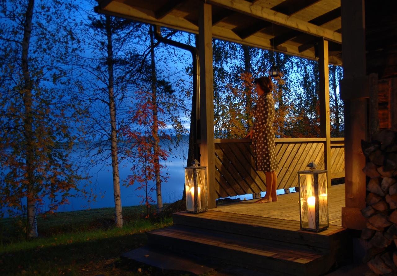 Revontuli Resort Cottages Hankasalmi Bagian luar foto
